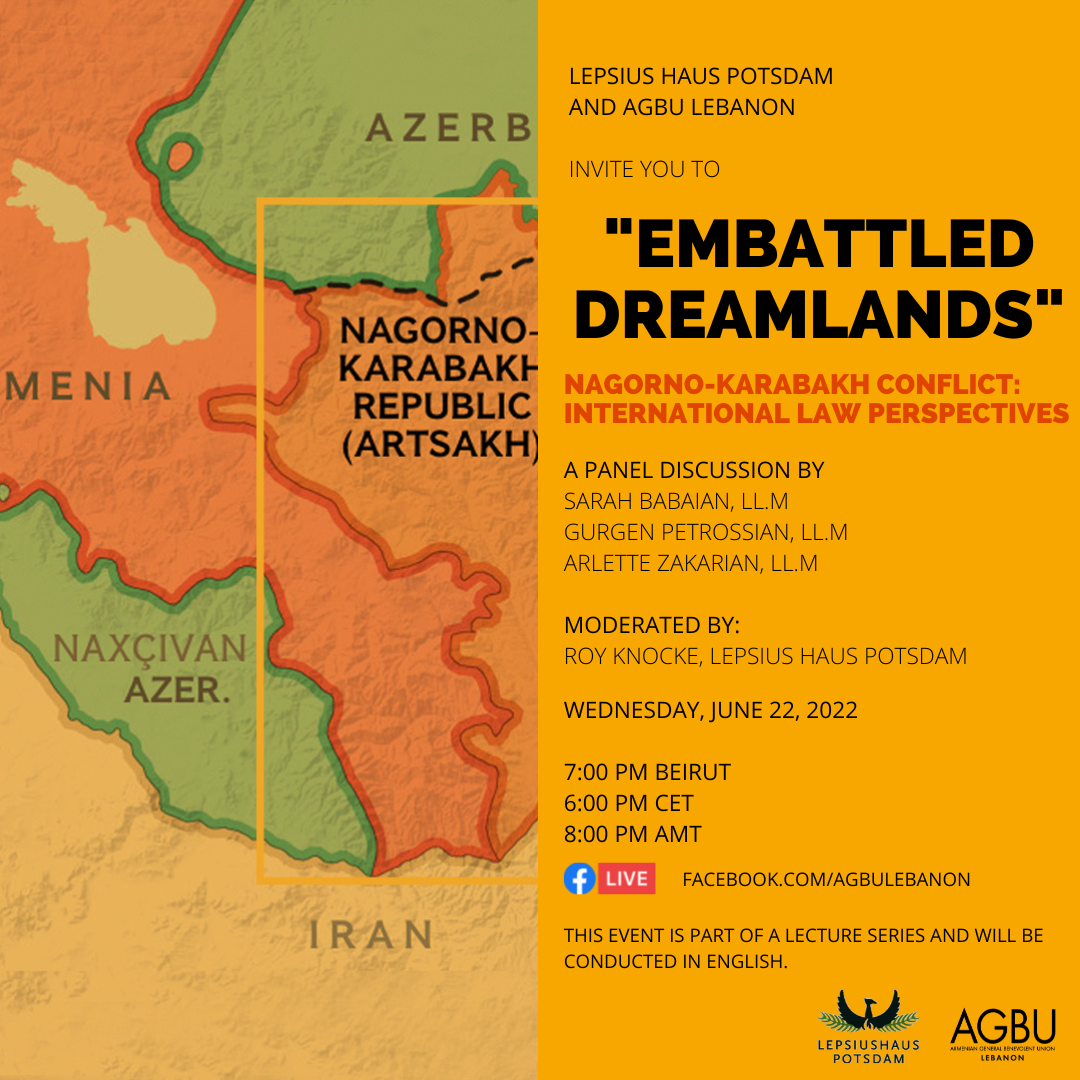 AGBU Lebanon Co-hosts Second Webinar of “Embattled Dreamlands” Series